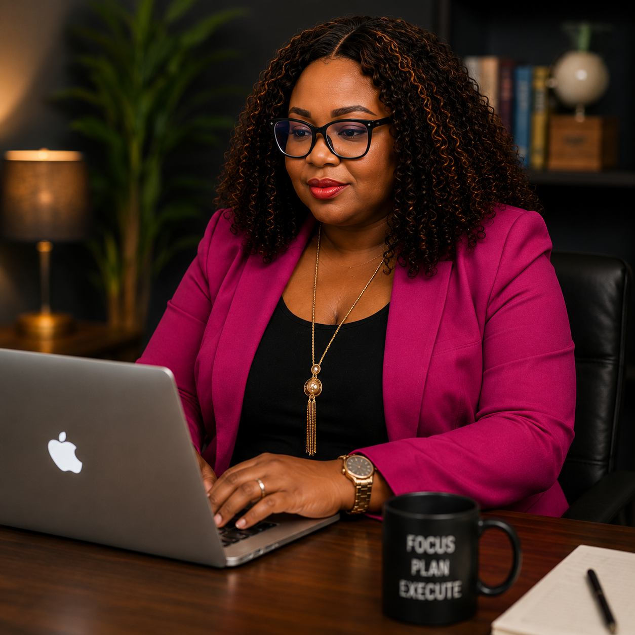 Dr Glory Enyinnaya developing her research programme
